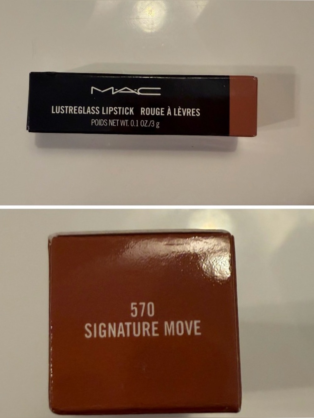 MAC Cosmetics LUSTREGLASS SHEER-SHINE LIPSTICK in Signature Move